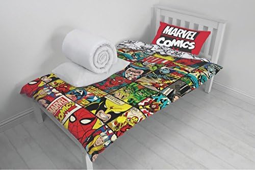 Marvel Defenders 4 in 1 Single Bedding Bundle Duvet Cover Set