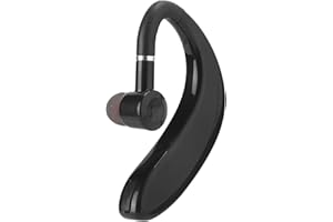 Annadue S109 Over Ear Bluetooth Wireless Headphone, Single Ear Bluetooth Headset with Mic, Noise Cancelling for Business, Sports and Driving