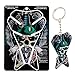 Price comparison product image Duokon Crystal Epoxy Motorcycle Decoration Sticker,Anti-scratch Decal Tank Pad Keychain