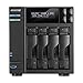 Produktbild Asustor AS6204T 4-Bay NAS System (Intel Celeron, 4GB RAM, Gigabit-LAN mit Link-Aggregation, HDMI 1.4b, HotSwap, Raid 0, 1, 5, 6, 10 JBOD) schwarz