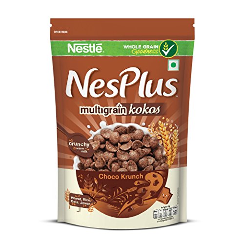 Nestle NesPlus Multigrain Kokos Breakfast Cereal - Choco Crunch, 135g Pouch
