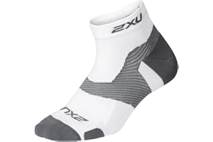 2XU Unisex Vectr Light Cushion 1/4 Crew Socks Vectr Cushion Crew Socks