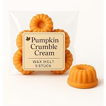 Duftmelts White Chocolate Caramel – 5er Set, Duftwachs Für Aromalampen, Vegan