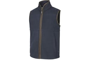 Hoggs of Fife Woodhall Junior Fleece Gilet - Green 320gsm 100% polyester fleece, Full zip and two zipped pockets