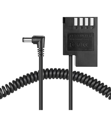 Alimentatore E Accoppiatore DC HQRP Per Fotocamera Panasonic Lumix DMC Alimentatore E Accoppiatore DC HQRP Per Fotocamera Panasonic Lumix DMC