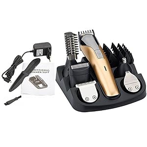 xincare All in One Rechargeable Electric Hair Grooming Kit,Nose Ear Body Trimmer Beard Mustache Shaver Designer Hair… - Image 7