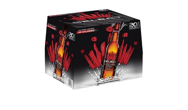 Anheuser busch budweiser select 20/12oz nrln (018200966637)