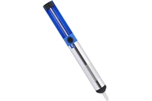 MOZEAT LENS Pompa dissaldante, pompa dissaldante, ugello in silicone resistente alle alte temperature, aspirazione più forte, pompa dissaldante, strumento di rimozione della saldatura, accessorio indispensabile