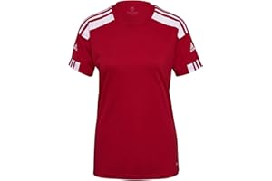 adidas Squadra 21 Jersey Camiseta de Mangas Corta, Mujer, Team Power Red/White, 2XL