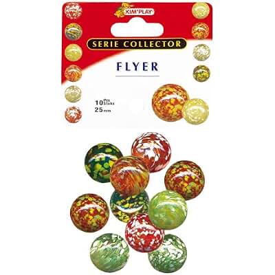 4 Billes En Verre Bleu De Chine - Calot 25mm - Decoration Ou Collection