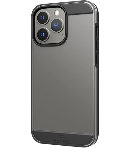 Black Rock Handyhülle Für IPhone 15 Pro Max – Transparent, MagSafe-kompatibel, Stoßdämpfend, Antibakteriell