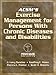 Produktbild ACSM's Exercise Management for Persons With Chronic Diseases and Disabilities