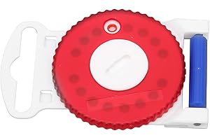 ANGGREK Ruota di Protezione della Cera per Apparecchi Acustici, Hf3 Ruota di Protezione della Cera Filtri Impermeabili della Protezione della Cera del Suono Accessori per Strumenti di Pulizia per(rosso)