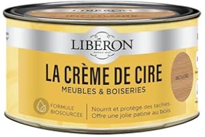 Libéron La crème de cire pour bois, en pâte, Incolore 250ml