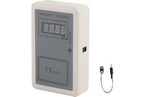 DIOCHE Probador de Frecuencia de Control Remoto, Medidor de Frecuencia Digital de Mano Contador de Control Remoto Inalámbrico Herramientas Probador de Frecuencia Remota para Cerradura Eléctrica Control