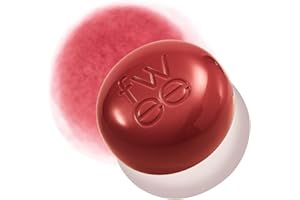 fwee Blurry Pudding Pot | Airbrushed Blush & Lip, Buildable Pigment, Long-lasting, Lightweight, Easy to Blend, Natural Soft Matte Finish - Film (Rosy Mauve) | 5 g