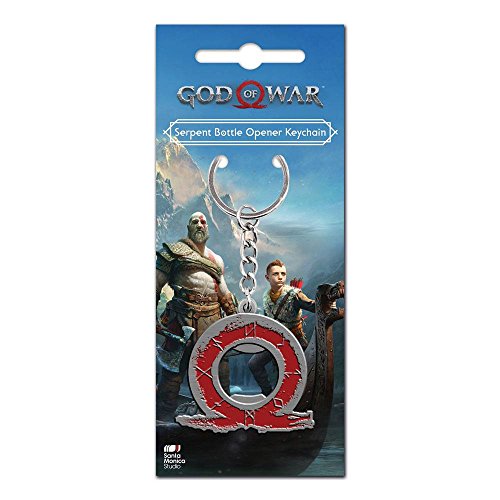 Preisvergleich Produktbild God of War 4 - Metall Schlüsselanhänger - Serpent Logo