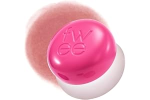 fwee Blurry Pudding Pot | Airbrushed Blush & Lip, Buildable Pigment, Long-lasting, Lightweight, Easy to Blend, Natural Soft Matte Finish - Skirt (Peachy Pink) | 0.17 oz