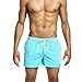 Produktbild Sonnena Herren Casual Kordel Hochwertige Sporthose Schwimmen Surfing Strandshort Schnell trocknend Elastische Taille Atmungsaktiv Hose Mit Tasche Bequem Draussen Jogginghose Freizeithosen