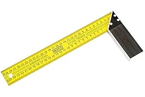 Alyco - Escuadra de Acero Templado, con Mango de Aluminio, 300 mm - 197392