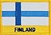 Produktbild Finnland Yantec Flaggenpatch mit Ländername
