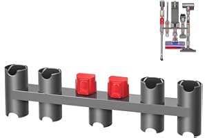 MOPEI Porta Accessori per Dyson Staffa da Parete V7 V8 V10 V11 V15 | 9 Posti