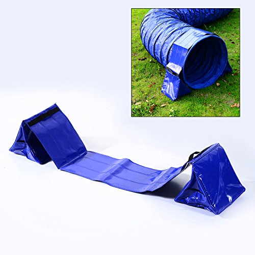 PawHut-PVC-Pet-Tunnel-Support-Premium-Sand-Bags-Holder-Fixation-Dog-Agility-Exercise-Training-Steady-For-60cm-Tunnel-without-tunnel