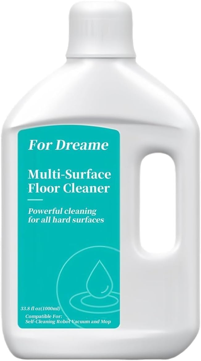 Dreame Cleaning Solution de nettoyage pour Dreame W10/W10 Pro/L10s Ultra/L10 Prime/L10s Pro Ultra/X50 ultra complete/Matrix10 Ultra 1000ml pour un nettoyage en profondeur