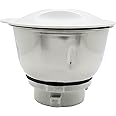 AJS spares Chutney jar for Philips/PREETHI (with 3 Base Locks) (500 ml) (Stainless Steel)
