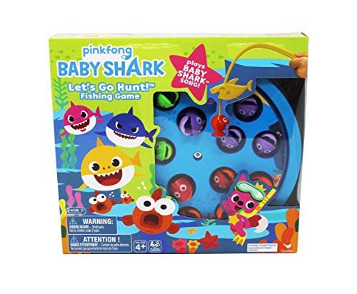 Pinkfong Baby Shark Let's Go Hunt Fishing Game - Plays the Baby Shark Song