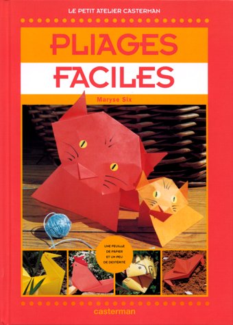 couverture de : Pliages faciles