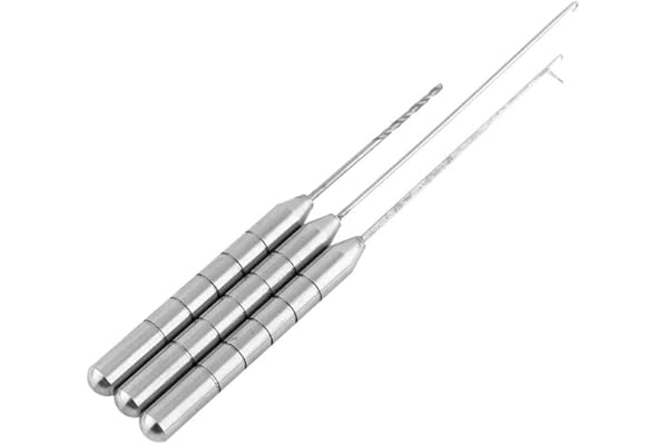 Outil de Plate-Forme d'appâtage de Forage de Poisson, Aiguille d'appât de Plate-Forme de pêche, Ensemble d'aiguille d'appât de pêche en Alliage d'aluminium