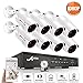 Price comparison product image [POE Camera System 1080P] POE Security Camera Systems 8 channel with 8 Outdoor POE Cameras and 2TB Hard Drive Remote Access HDMI/VGA Output Multiple Device Viewing Motion Detection SWINWAY ANRAN