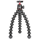 JOBY JB01507-BWW GorillaPod 3K Kit flexibles und leichtes Stativ (mit Kugelkopf für DSLR-, CSC- und spiegellose Kameras, Trag