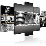 GESAMTFORMAT: ca. 200x100 cm (BxH) (40x60 40x80 40x100 40x80 40x60) - 5-teilig auf Premium Vlies Leinwand