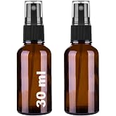 30 ml Kapaklı Siyah Sprey Amber 30 Cc Fısfıs Kolonya Dezenfektan Kahverengi Cam Şişe 2 Adet (Amber Şişe | Siyah Sprey, 30 ml)