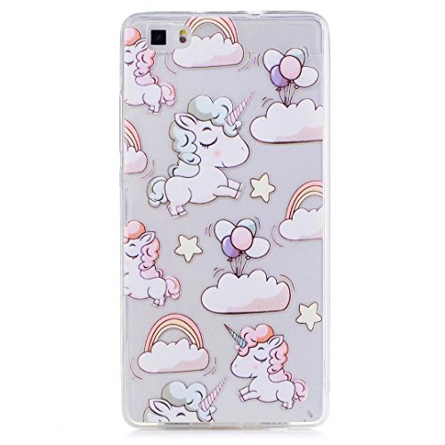 Funda Carcasa Transparente para Huawei p8 lite Caso TPU gel de silicona goma suave Cubierta parachoques Funda protectora de Silicona caso delgado Funda Carcasa Bumper - mito unicornio Funda Carcasa Transparente para Huawei p8 lite Caso TPU gel de silicona goma suave Cubierta parachoques Funda protectora de Silicona caso delgado Funda Carcasa Bumper - mito unicornio