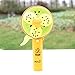 Produktbild Faironly 2-in-1-Ventilator, tragbar, mit Sprühnebel, Handbetrieben, Mini-Cartoon-Fächer, Spielzeug für Kinder grün