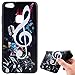 Produktbild Hülle für Huawei P10 Lite,Handyhülle für Huawei P10 Lite,Ultra Dünn Handyhülle,Leweiany 3D Kreativ Bunte Malerei Musik Note Painted Matt Prägung Muster Ultra Dünn Soft TPU Silikon Gummi Schutzhülle Kratzfeste und Scratch-Resistant Handytasche Schutz Handy Hülle Case Rückseite Handy Tasche Premium Shell Slim Etui Schale Bumper Case für Huawei P10 Lite Anti-Scratch Schutzhülle