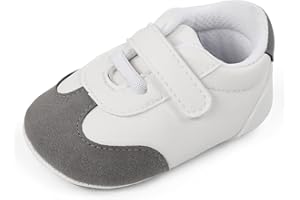 MASOCIO Chaussures Bébé Garcon Fille Premiers Pas Souple Chaussures Antidérapants Sneakers Basses Bébé 3-18 Mois
