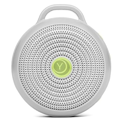 Yogasleep Hushh Portable White Noise Sound Machine For Baby, 3 Soothing Natural Sounds With Volume Control, Compact Size, Noise Canceling For Sleep Aid, Office Privacy, & Meditation, Registry Gift