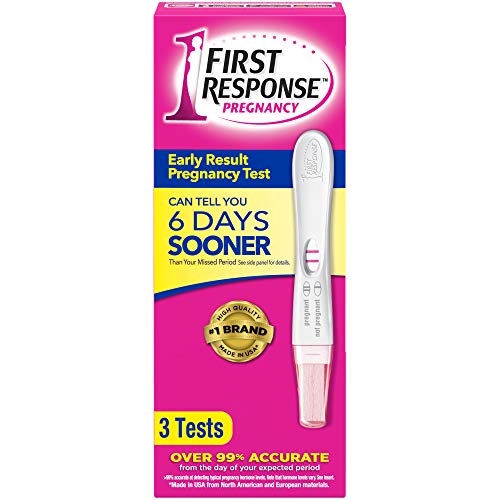 First Response Early Result Pregnancy Test, 3 tests, Packaging May Vary (3) by First Response