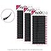 Noir Volume Lashes 0.07mm Professional Mink Individual Eyelash Extensions Set Tray C Curl Mixed Lengths Single Lengths Volume eyelashes / Russian Lashes Extension 3D 5D 7D XD Semi-Permanent (0.07 C 12mm+13mm+14mm)