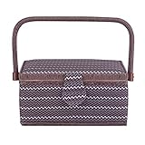 Mode praktische Stoff Handwerk handgemachte Haushalt Aufbewahrungsbox Nähkorb