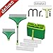 Produktbild Mr. Ti Deluxe Fensterreinigungssystem inkl.1 kleiner + 1 großer Mr.Ti + viel Zubehör - Das Original aus dem TV von Mediashop