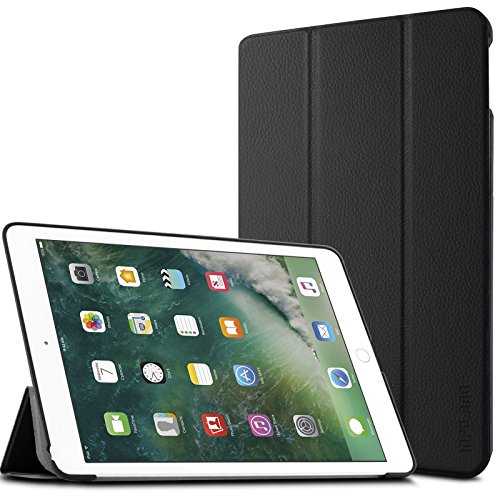 iPad Pro 10,5 Hülle, Infiland Ultra Smart Slim Lightweight Schutzhülle Cover für Apple Neu iPad Pro 10,5" Display 2017(mit Auto Schlaf / Wach Funktion)(Schwarz)