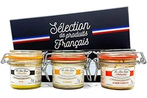 La Boîte à Merveilles Classique 3 × 80 g – Trio Foies Gras Entiers Nature, Armagnac & Piment d’Espelette – Relais Gourmet | Artisanal Français | Sans Conservateurs | Idéal Coffrets & Cadeaux Gourmets