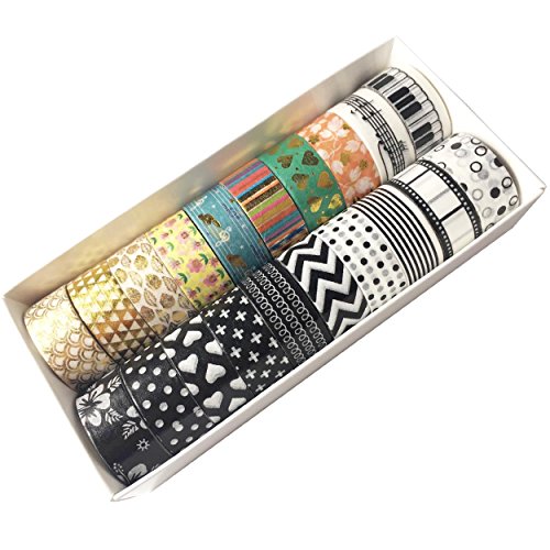 EDGEAM Washi Tape 20 piezas cinta adhesiva banda decorativa Masking Tape reviews EDGEAM Washi Tape 20 piezas cinta adhesiva banda decorativa Masking Tape