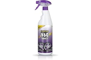 Sisbrill V60 Sport Nettoyant Jantes - Sans Frotter - Gecko Spray Edition - 1 Litre - 1000 ml
