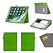 Produktbild ISIN Tablet Fall Serie Apple iPad Pro 12.9 2017 und 2015 Tablet-Modell Premium PU-Leder Schutzhülle Taschen mit Handschlaufe, Stylus Halter und Kartenschlitz (Grün)
